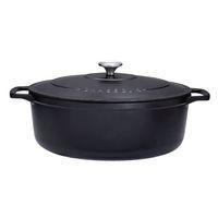 Cocotte en fonte ovale 29 cm Noire - Sublime - CHASSEUR