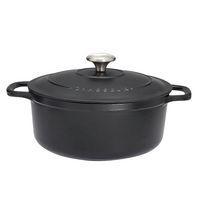 Cocotte en fonte ronde 28 cm Noire - Sublime - CHASSEUR - Image principale