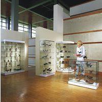 Vitrine d'exposition haute double électrifiée 120 x 185 cm - Image principale