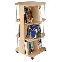 Tour à livres Oscar coloris hêtre - Manutan Expert - Image 2