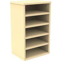 Meuble à cases enseignant  Octet  sans portes coloris Beige - Manutan Expert - Image principale