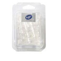 Douilles polycarbonate unies en boite de 6 Matfer