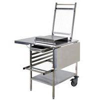 Table mobile inox pour guitare Matfer