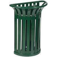 Poubelle murale Tulipe - 35l - vert 6005-Rossignol Pro - Image principale