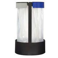 Poubelle tri sélectif/pied 3x45l -Citwin premium-gris /bleu /jaune-Rossignol Pro - Image 2