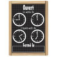 Pancarte horloge Matfer