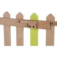 Portillon 7 lattes Lili - montants coloris bleu turquoise - Image 4