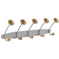 Le lot 2 patères Loa - 5 bipatères longueur 62 cm - Image principale