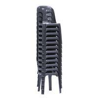 Lot de 8 chaises Sirtaki non classé au feu Taupe thumbnail image 2