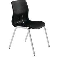 Lot de 5 chaises coque Rio piètement coloris noir - Manutan Expert thumbnail image 5