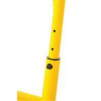 Chaise Atlas réglable appui sur table, dossier simple galbe, Jaune - Image 4