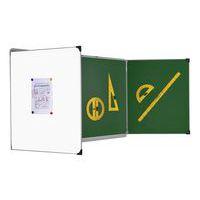 Tableau triptyque Air+ 1 x 2 m -  Intérieur blanc - cadre alu anodisé - Image principale