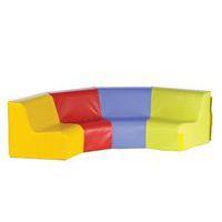 Chauffeuse courbe 120° Bambino  multicolore - Manutan Expert - Image principale