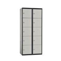 Armoire vestiaire multicasiers non visitables 10 casiers thumbnail image 2