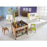 Chevalet Lili -  Piétement matériau: Hêtre - Image 2