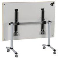 Table carrée plateau mélaminé pivotant Axe - Manutan Expert - Image 2