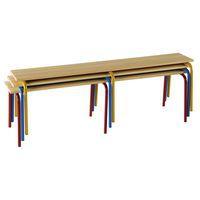 Banc assise 3 lames sans dossier - Manutan Expert thumbnail image 2