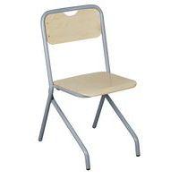 Chaise Access - 4 pieds appui sur table  T3 unite 1023 jaune thumbnail image 3