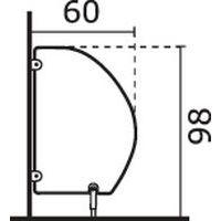 Cloison sanitaire pour WC - Voile - Image 4
