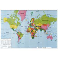 Carte du monde murale double face thumbnail image 2