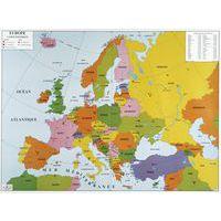 Carte de l'Europe murale double face - Image principale