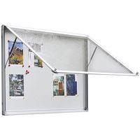 Vitrine extérieur Antarès porte levante Verre trempé Planorga - Image 2