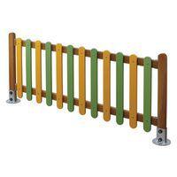 Poteau pour clôture d'espaces aires de jeux fixation pour sol dur-Wiki Cat - Image 2