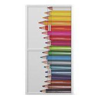 Armoire à rideaux personnalisée crayons hauteur 204 cm - Image principale