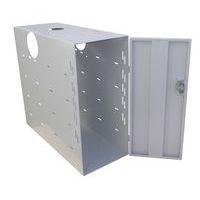Poste Man Modulo escamotable, support UC avec porte - Manutan Expert thumbnail image 2