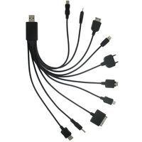 Câble de charge multi-connecteurs 10 en 1 pour téléphones GSM et smartphones - Image principale