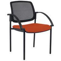 Lot de 2 fauteuils visiteurs Ritz dossier résille noir - Manutan Expert thumbnail image 4