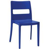 Chaise 4 pieds SAI coloris bleu thumbnail image 4