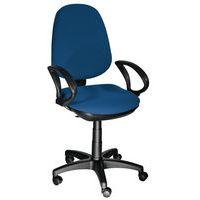 Fauteuil de bureau Viva contact permanent coloris bleu - Image principale