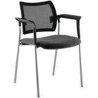 Fauteuil visiteur Tendance dossier résille Sokoa thumbnail image 3