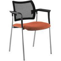 Fauteuil visiteur Tendance dossier résille Sokoa thumbnail image 2
