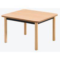Table Lise trapèze 120 x 60 x 60 cm T2 pieds hêtre thumbnail image 2