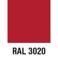 Table ovale Chloé plat.beige, bac + couvercle piét.rouge  Ral 3000 T2 thumbnail image 2
