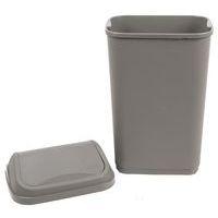 Poubelle à couvercle basculant 50L - Gris thumbnail image 6