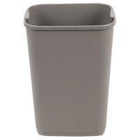 Poubelle à couvercle basculant 50L - Gris - Image 4