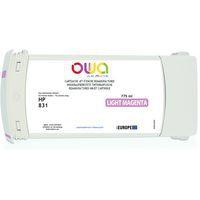 Cartouche remanufacturée large format HP 831 - Magenta clair - Image principale