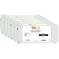 Cartouche d'encre remanufacturée large format HP 831 - Jaune - Image principale