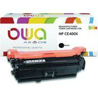 Toner remanufacturé HP CE400X - Noir - Image principale