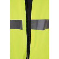 Gilet haute visibilité Jaune taille L - Manutan - Image 5