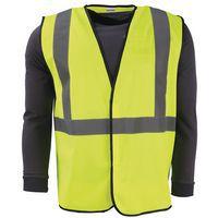 Gilet haute visibilité Jaune taille L - Manutan - Image 2