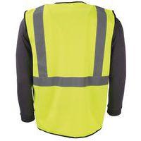 Gilet haute visibilité Jaune - Manutan Expert - Image 3