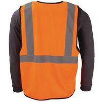 Gilet haute visibilité Orange taille M - Manutan - Image 4