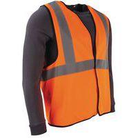 Gilet haute visibilité Orange taille M - Manutan - Image 2