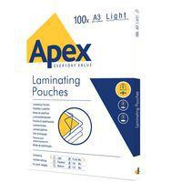 Pochette de plastification A3 80µ par face - Fellowes