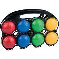 Jeu de 8 boules pétanque pleines plastique - Image principale