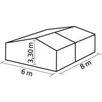 Tente de réception Super Plein Air armature + toit 6 x 8 m - 48 personnes - Image 3
